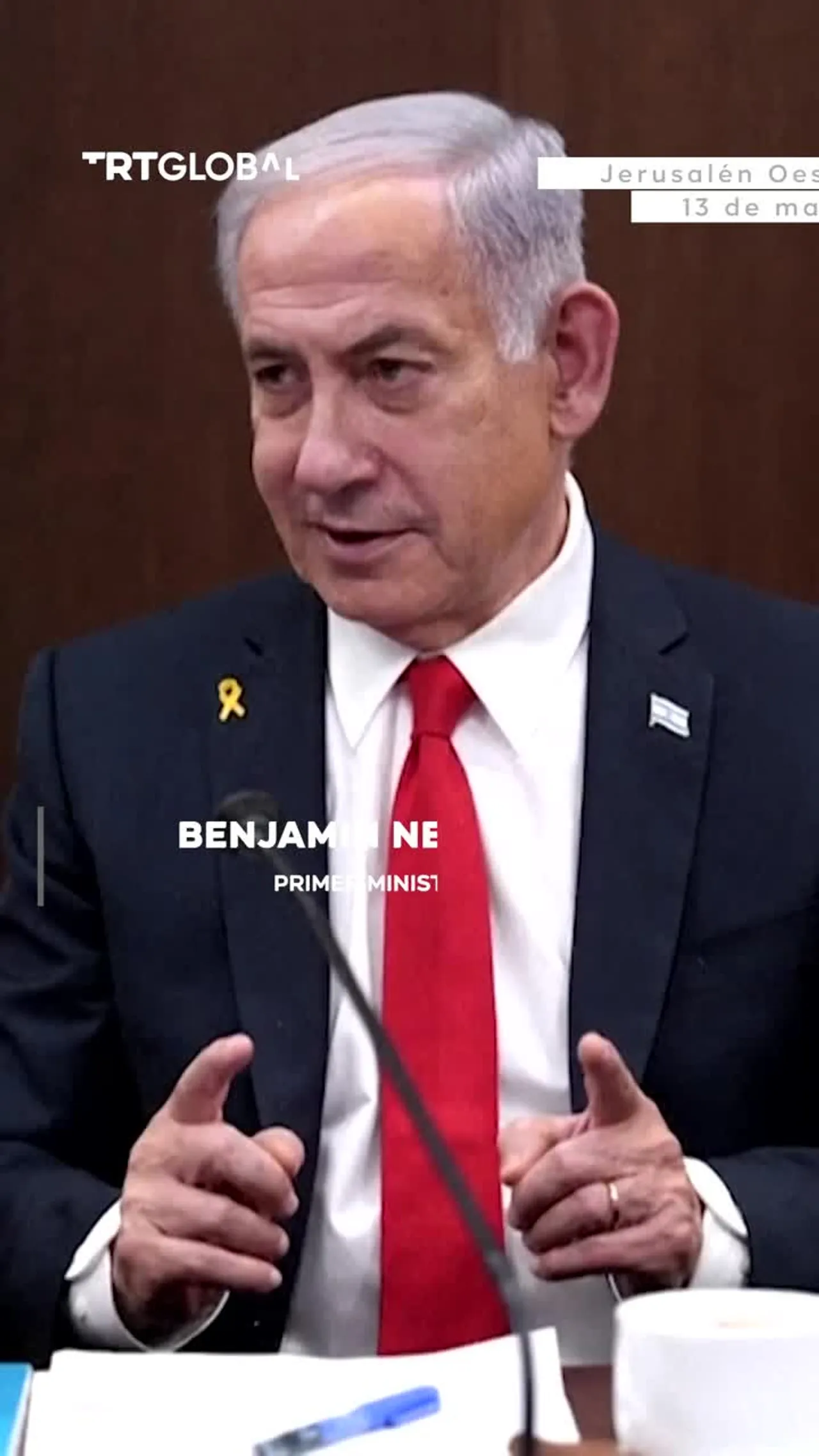 Netanyahu no tiene intención de parar la ofensiva en Gaza